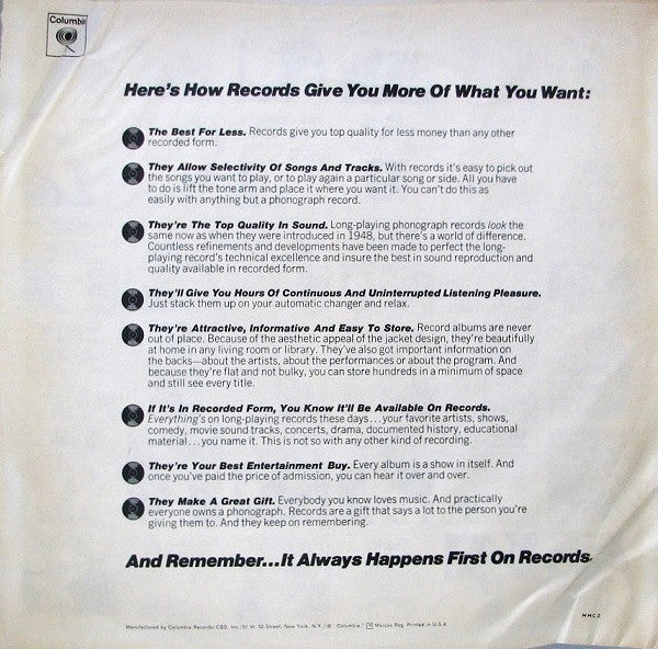 David Black (15), Konrad Matthaei, Lorin E. Price Present Joel Grey - George M! - LP