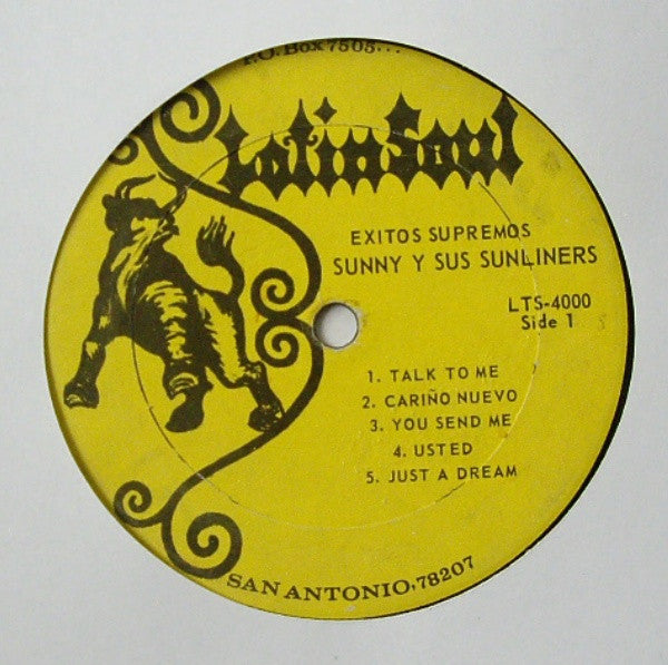 Sunny And The Sunliners* - Éxitos Supremos - LP