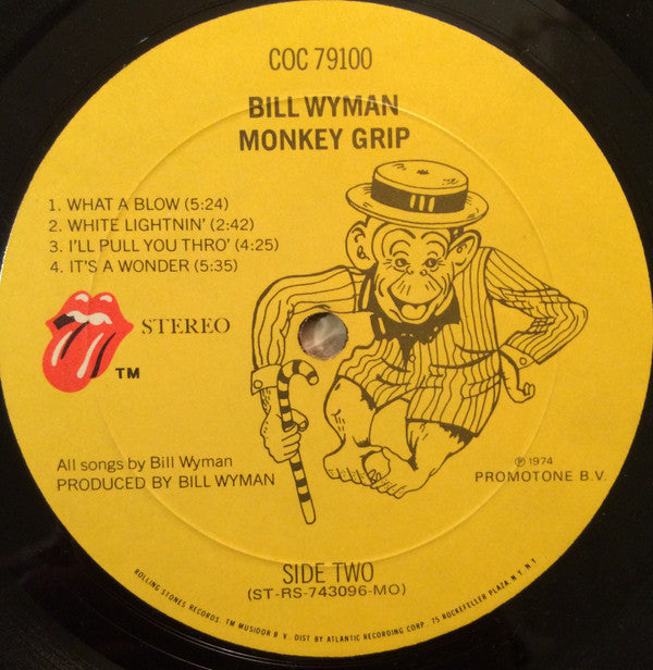 Bill Wyman - Monkey Grip - LP