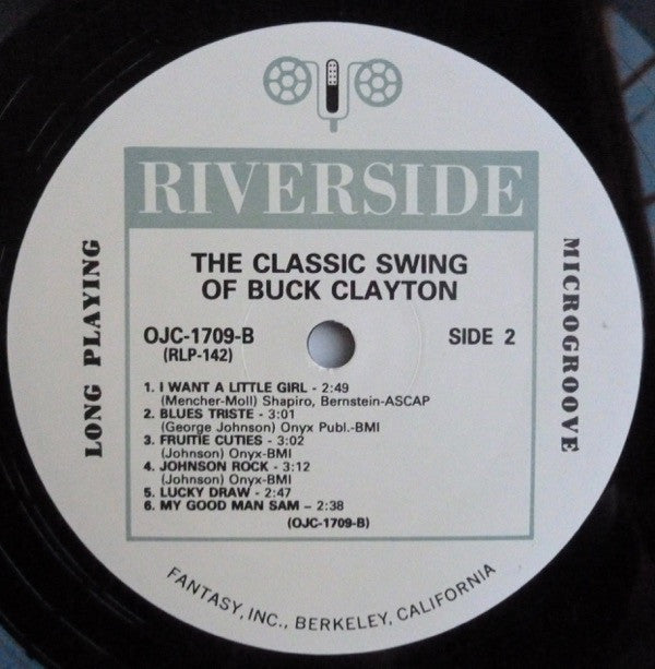 Buck Clayton - The Classic Swing Of Buck Clayton - LP