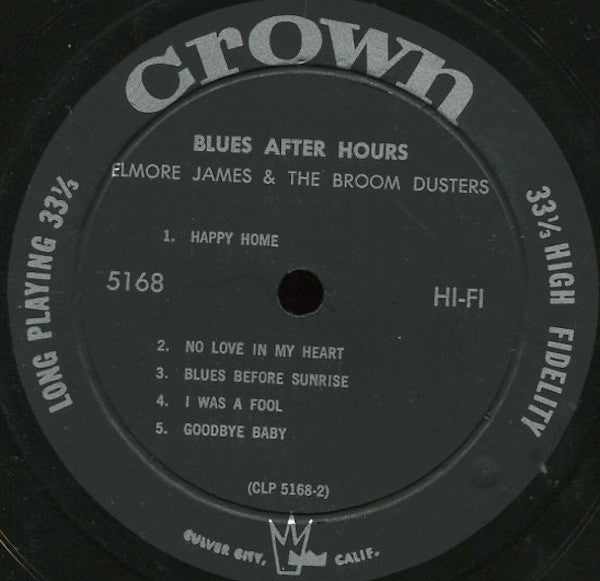Elmore James And The Broom Dusters* - Blues After Hours - LP