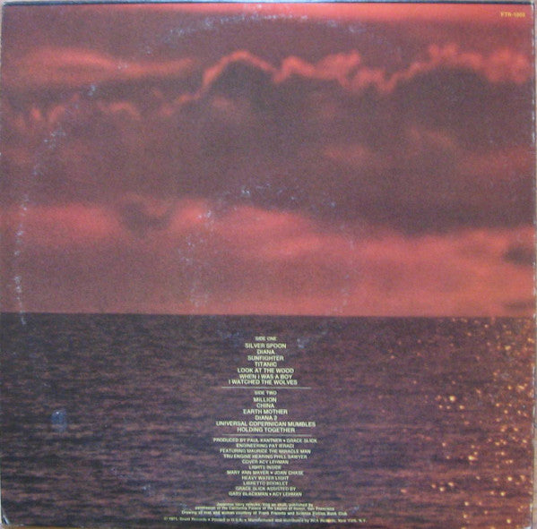 Paul Kantner / Grace Slick - Sunfighter - LP