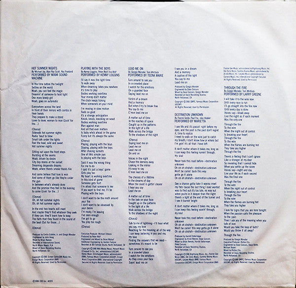 Various - Top Gun (Original Motion Picture Soundtrack) - LP