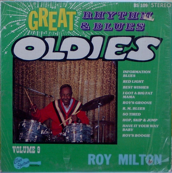 Roy Milton - Great Rhythm & Blues Oldies Volume 9 - Roy Milton - LP