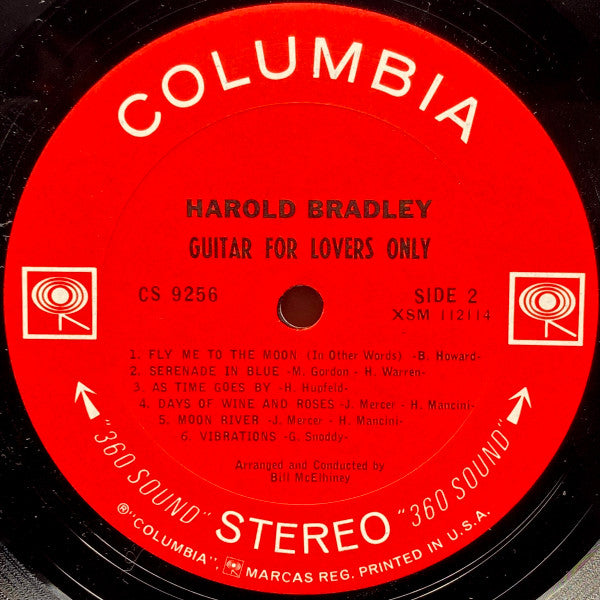 Harold Bradley - Guitar For Lovers Only - LP