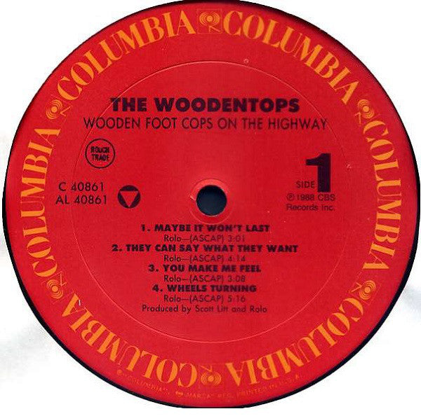 The Woodentops - Wooden Foot Cops On The Highway - LP