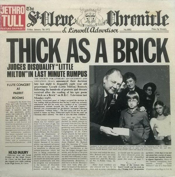 Jethro Tull - Thick As A Brick
