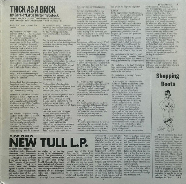Jethro Tull - Thick As A Brick