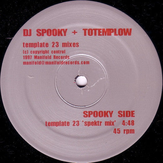 DJ Spooky + Totemplow - Template 23 Mixes - LP
