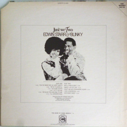 Edwin Starr & Blinky - Just We Two - LP