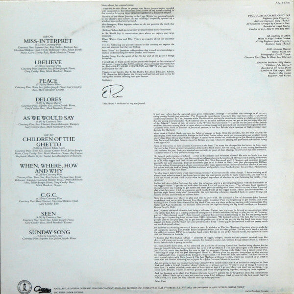 Courtney Pine - Journey To The Urge Within - LP