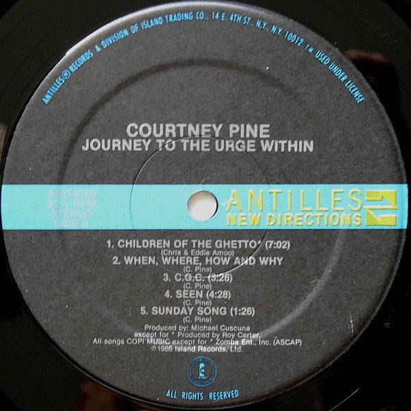 Courtney Pine - Journey To The Urge Within - LP