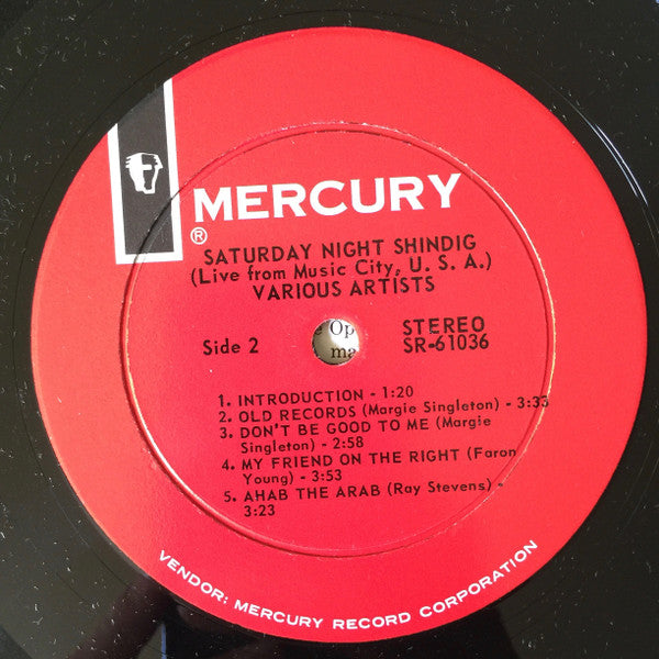 Various - Saturday Night Shindig - LP