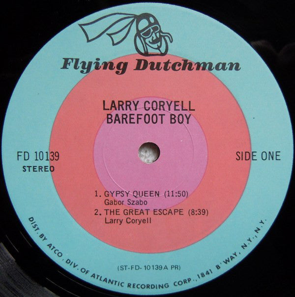 Larry Coryell - Barefoot Boy - LP