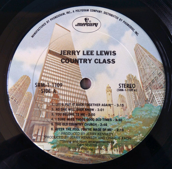 Jerry Lee Lewis - Country Class - LP