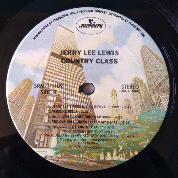 Jerry Lee Lewis - Country Class - LP