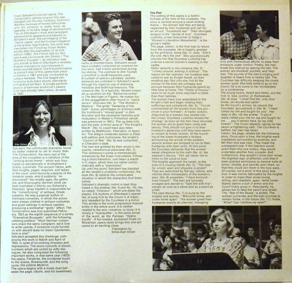 Franz Schubert / Edda Moser • Gabriele Fuchs • Elke Schary • Kurt Moll • Adolf Dallapozza • Martin Finke , Chor Des Bayerischen Rundfunks, Münchner Rundfunkorchester, Heinz Wallberg - Die Verschworenen (Gesamtaufnahme) - LP