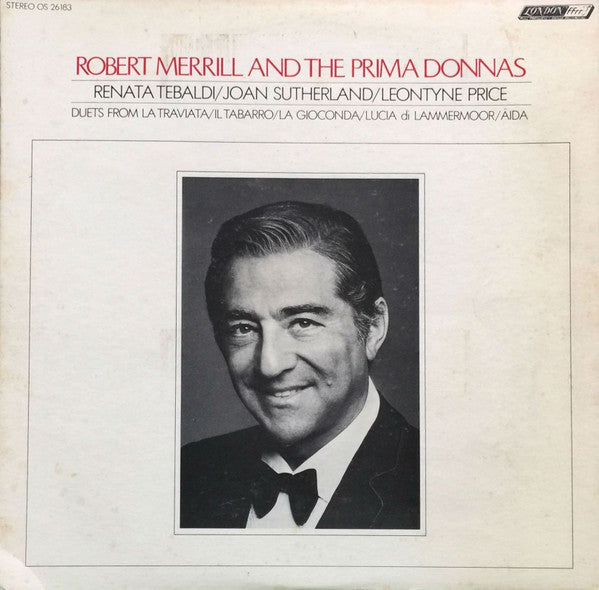 Robert Merrill - Robert Merrill And The Prima Donnas - LP