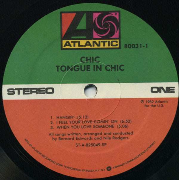 Chic - Tongue In Chic - LP