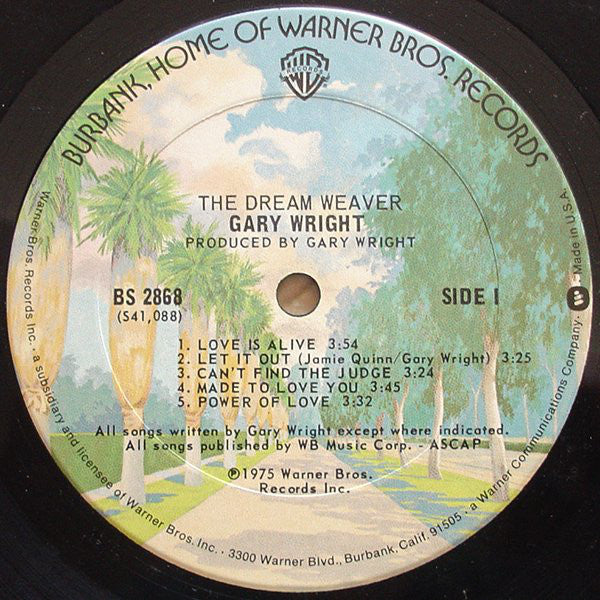Gary Wright - The Dream Weaver - LP