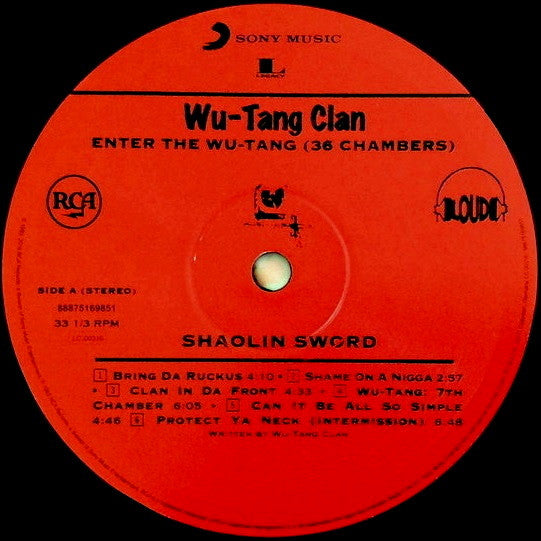 Wu-Tang Clan - Enter The Wu-Tang (36 Chambers) - LP
