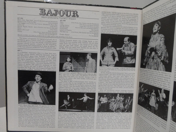 Chita Rivera, Nancy Dussault, Herschel Bernardi - Bajour - LP