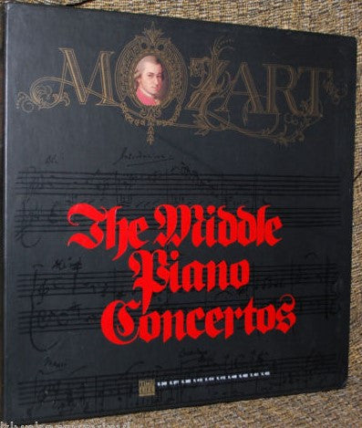 Mozart*, Various - The Middle Piano Concertos - LP
