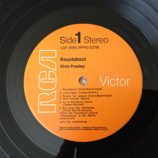 Elvis Presley - Roustabout - LP