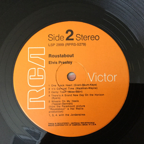 Elvis Presley - Roustabout - LP
