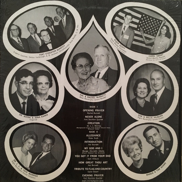 Various - Creation, Masonry, America: Grand Master's Theme -- 1970 - LP