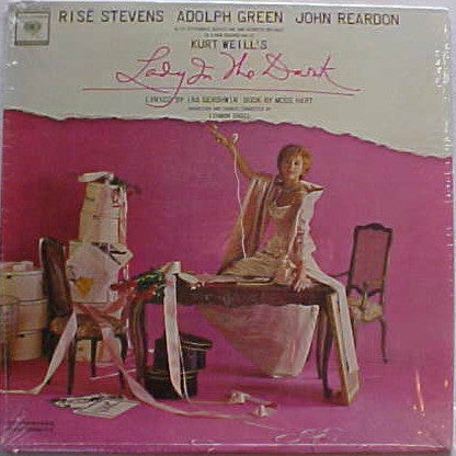 Kurt Weill, Risë Stevens, Adolph Green, John Reardon  - Lady In The Dark - LP