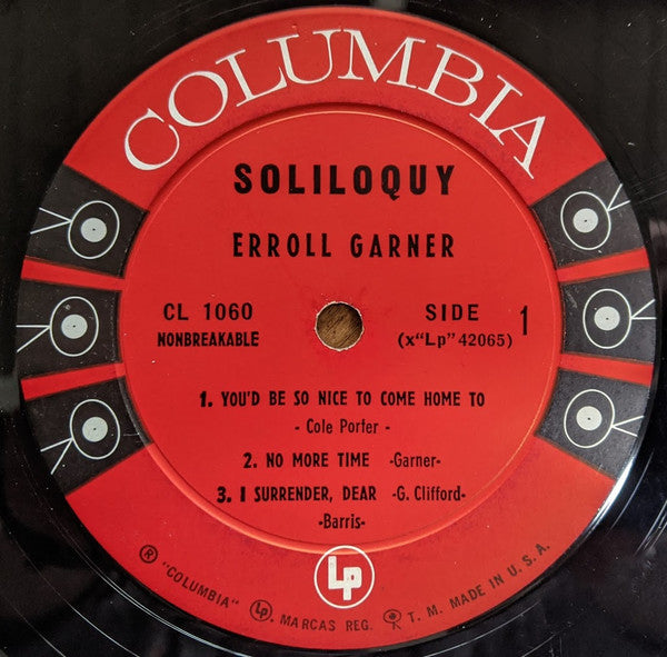 Erroll Garner - Soliloquy - LP