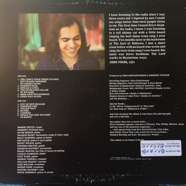 Steve Goodman - Steve Goodman - LP
