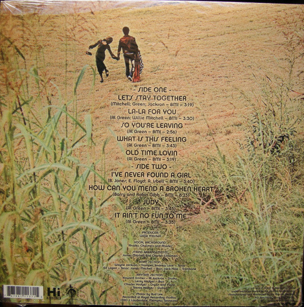 Al Green - Let's Stay Together - LP