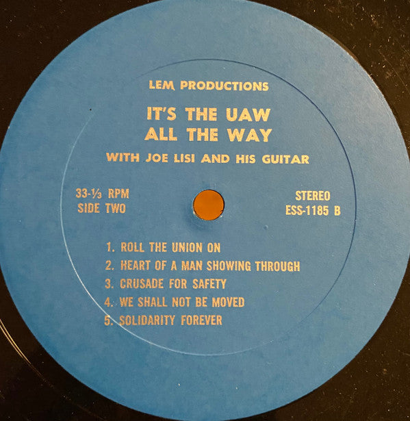 Joe Lisi - It's The UAW All The Way