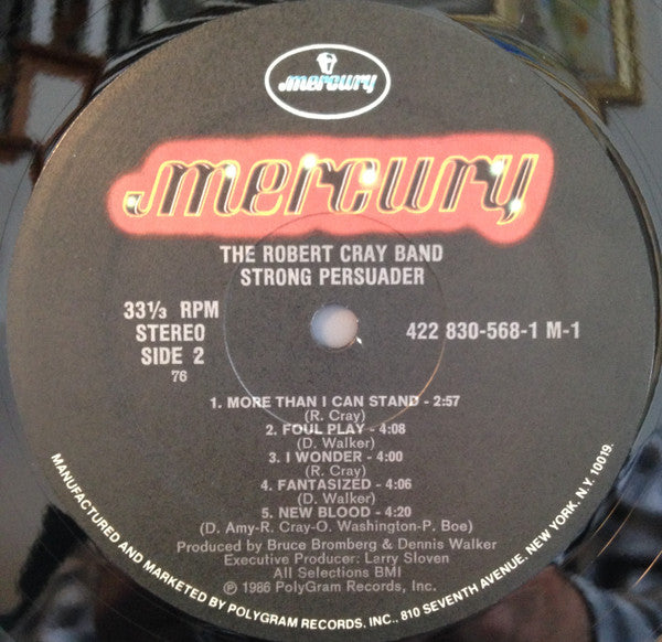 Robert Cray - Strong Persuader - LP
