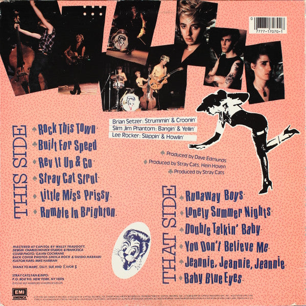 Stray Cats - Built For Speed - LP