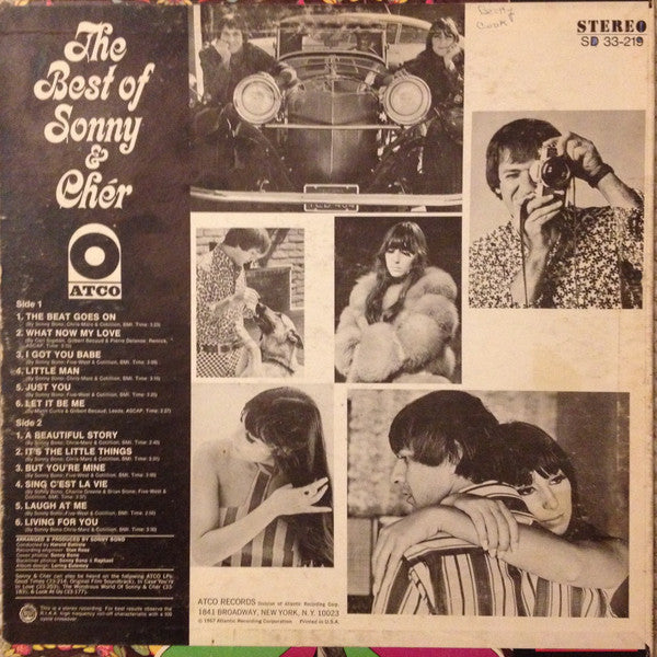Sonny & Cher - The Best Of Sonny & Cher - LP