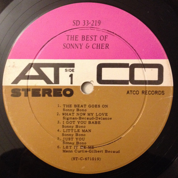Sonny & Cher - The Best Of Sonny & Cher - LP