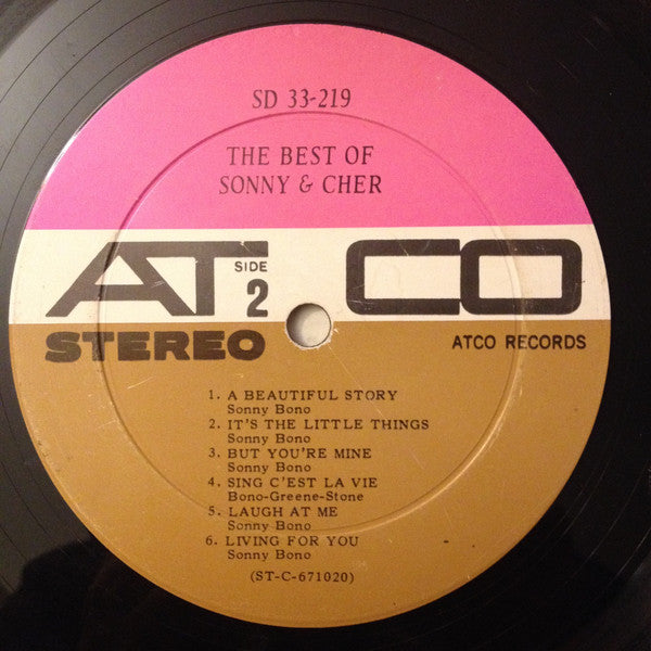 Sonny & Cher - The Best Of Sonny & Cher - LP