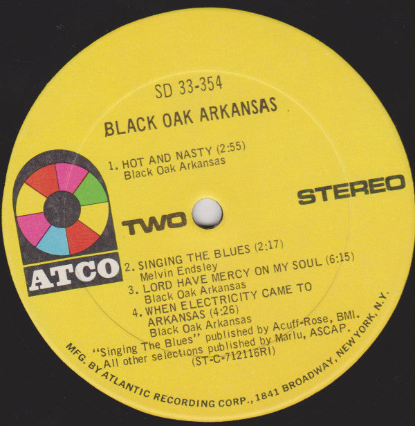 Black Oak Arkansas - Black Oak Arkansas - LP