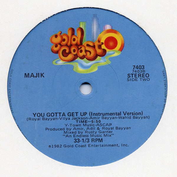 Majik - You Gotta Get Up - LP