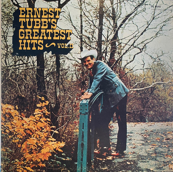 Ernest Tubb - Ernest Tubb's Greatest Hits Vol. II - LP