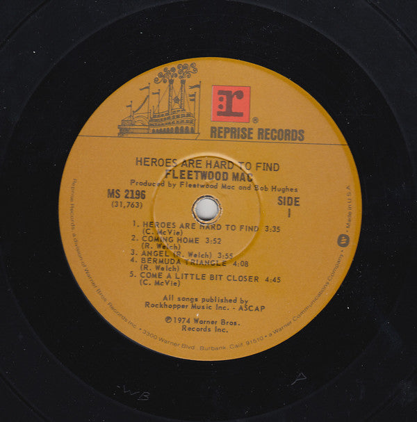 Fleetwood Mac - Heroes Are Hard To Find - LP
