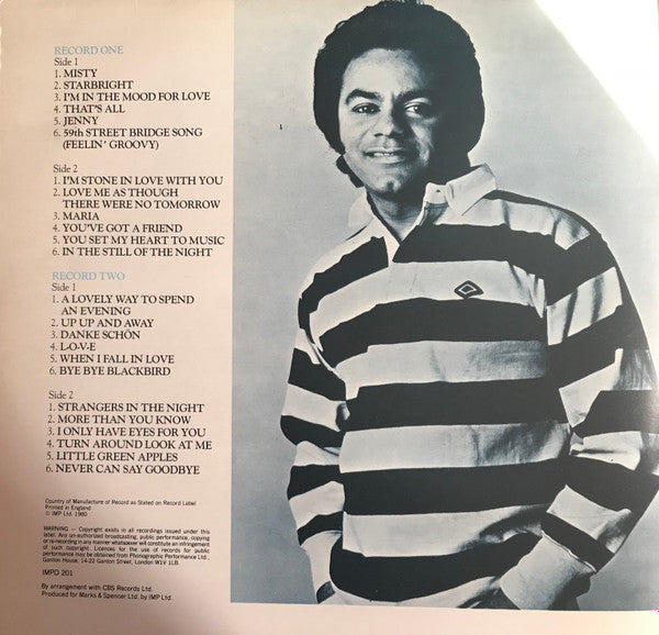 Johnny Mathis - Evergreens - LP