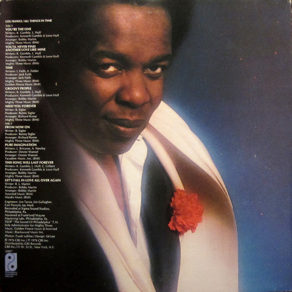 Lou Rawls - All Things In Time - LP