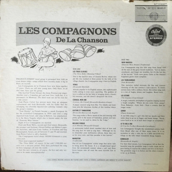Les Compagnons De La Chanson - Les Compagnons De La Chanson - LP