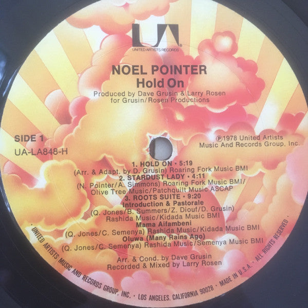 Noel Pointer - Hold On - LP