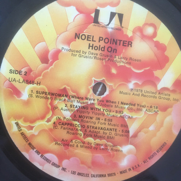Noel Pointer - Hold On - LP