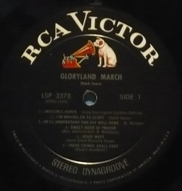 Hank Snow - Gloryland March - LP